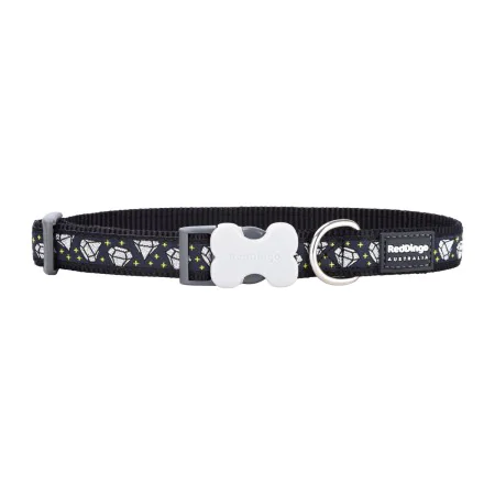 Collar para Perro Red Dingo STYLE DIAMOND 15 mm x 24-36 cm Negro de Red Dingo, Collares - Ref: S6104119, Precio: 5,88 €, Desc...