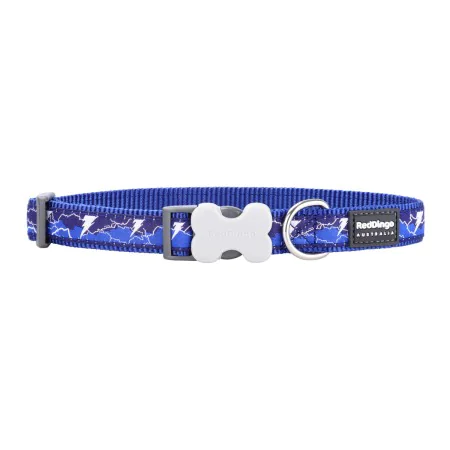 Dog collar Red Dingo STYLE LIGHTNING Navy Blue 31-47 cm by Red Dingo, Collars - Ref: S6104146, Price: 7,14 €, Discount: %