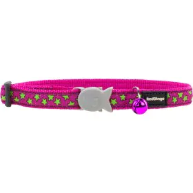 Dog collar Red Dingo STYLE STARS LIME ON HOT PINK 31-47 cm by Red Dingo, Collars - Ref: S6104151, Price: 7,94 €, Discount: %