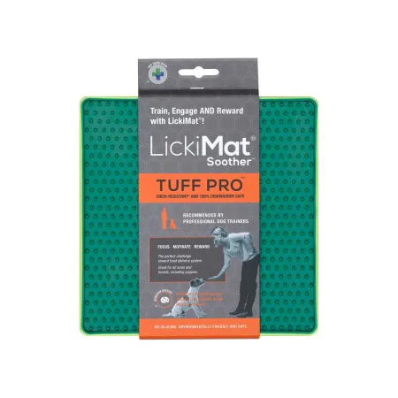 Mangeoire pour chiens Lickimat Vert polypropylène TPR de Lickimat, Tapis pour manger - Réf : S6104436, Prix : 12,29 €, Remise...