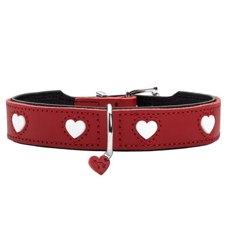 Dog collar Hunter Love S/M 35-43 cm Red by Hunter, Collars - Ref: S6104544, Price: 40,66 €, Discount: %