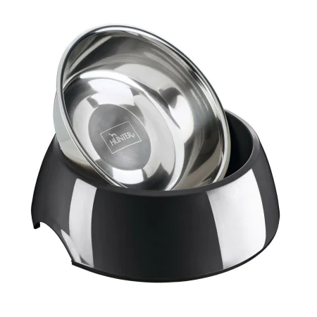 Dog Feeder Hunter Black 1,4 L Stainless steel by Hunter, Bowls - Ref: S6104558, Price: 31,07 €, Discount: %