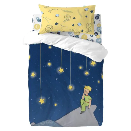 Duvet cover set HappyFriday Le Petit Prince La Nuit Multicolour Baby Crib 2 Pieces by HappyFriday, Quilts and quilt covers - ...