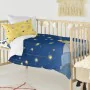 Duvet cover set HappyFriday Le Petit Prince La Nuit Multicolour Baby Crib 2 Pieces by HappyFriday, Quilts and quilt covers - ...