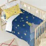 Duvet cover set HappyFriday Le Petit Prince La Nuit Multicolour Baby Crib 2 Pieces by HappyFriday, Quilts and quilt covers - ...