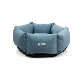 Dog Bed Gloria Hondarribia Blue 60 x 60 cm Hexagonal by Gloria, Beds - Ref: S6104687, Price: 29,83 €, Discount: %