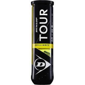 Balles de Tennis Dunlop Tour Brillance Jaune Noir de Dunlop, Balles - Réf : S64099868, Prix : 11,04 €, Remise : %