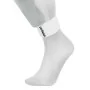 Tornozeleira Kempa Shinguard Fastener Handebol 6,5 cm Branco Tamanho único de Kempa, Tornozeleiras, joelheiras, talas e charp...