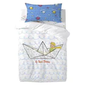 Duvet cover set HappyFriday Le Petit Prince Navire Multicolour Baby Crib 2 Pieces by HappyFriday, Quilts and quilt covers - R...