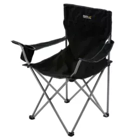 Foldable Camping Chair Regatta Isla Black by Regatta, Folding Chairs - Ref: S64108250, Price: 21,63 €, Discount: %