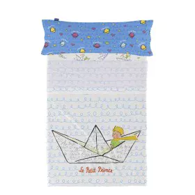 Juego de Sábanas HappyFriday Le Petit Prince Navire Multicolor Cama de 105 2 Piezas de HappyFriday, Ropa de cama para cunas -...