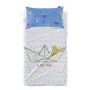 Conjunto de Lençóis HappyFriday Le Petit Prince Navire Multicolor Berço de Bebé 2 Peças de HappyFriday, Roupa de cama para be...