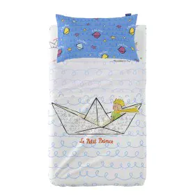 Set di Lenzuola HappyFriday Le Petit Prince Navire Multicolore Culla Neonato 2 Pezzi di HappyFriday, Biancheria da letto per ...