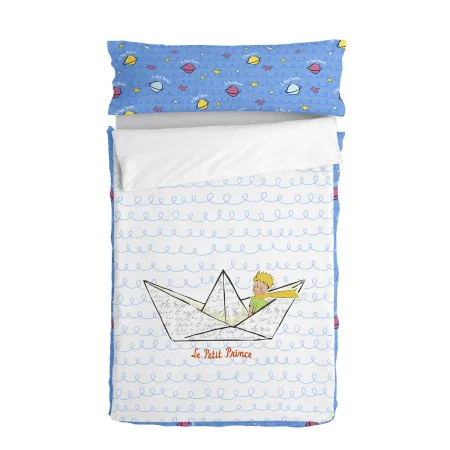 Quilt Cover without Filling HappyFriday Le Petit Prince Navire Multicolour 105 x 200 cm by HappyFriday, Slumber Bags - Ref: D...