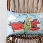 Fodera per cuscino HappyFriday Le Petit Prince Voyageur Multicolore 50 x 30 cm di HappyFriday, Copricuscini e federe - Rif: D...