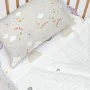 Conjunto de Lençóis HappyFriday Le Petit prince Voyageur Multicolor Berço de Bebé 2 Peças de HappyFriday, Roupa de cama para ...