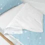 Quilt Cover without Filling HappyFriday Basic Kids Little star Blue 105 x 200 cm by HappyFriday, Slumber Bags - Ref: D1611670...