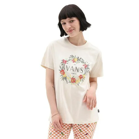 Women’s Short Sleeve T-Shirt Vans Wreath Of Flowers Bff Tee-B by Vans, Women - Ref: S64108960, Price: 33,38 €, Discount: %