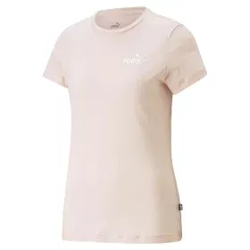 Camiseta de Manga Corta Mujer Puma Ess+ Embroidery de Puma, Mujer - Ref: S64108974, Precio: 20,74 €, Descuento: %