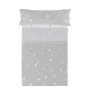 Jeu de draps HappyFriday Basic Kids Little star Gris Lit 1 persone 2 Pièces de HappyFriday, Draps et taies d'oreiller - Réf :...