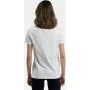 Camisola de Manga Curta Mulher Champion Crewneck Branco de Champion, Mulher - Ref: S64108993, Preço: 17,90 €, Desconto: %