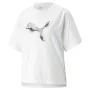 Camisola de Manga Curta Mulher Puma Modernoversi Branco de Puma, Mulher - Ref: S64108998, Preço: 25,71 €, Desconto: %