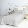 Bedspread (quilt) HappyFriday BASIC KIDS Grey 180 x 260 cm by HappyFriday, Blankets and bedcovers - Ref: D1611686, Price: 62,...