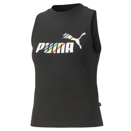 T-Shirt para Mulher sem Mangas Puma Ess+ Love Is Love Sl Preto de Puma, Mulher - Ref: S64109024, Preço: 21,54 €, Desconto: %