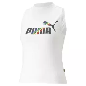 Ärmelloses Damen-T-Shirt Puma Ess+ Love Is Love Sl Weiß von Puma, Damen - Ref: S64109038, Preis: 24,70 €, Rabatt: %