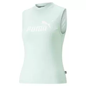 Maillot de Corps sans Manches pour Femme Puma Slim Logo Tank Aigue marine de Puma, Femme - Réf : S64109039, Prix : 19,60 €, R...