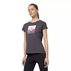 Camisola de Manga Curta Mulher 4F Regular Organic de 4F, Mulher - Ref: S64109049, Preço: 11,63 €, Desconto: %