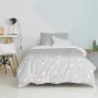 Parure de couette HappyFriday Basic Kids Gris Lit 1 persone 2 Pièces de HappyFriday, Couettes et housses de couette - Réf : D...