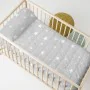 Bedspread (quilt) HappyFriday BASIC KIDS Grey 100 x 130 cm Baby Crib by HappyFriday, Blankets and bedcovers - Ref: D1611699, ...