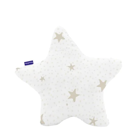 Cushion HappyFriday Basic Beige Star Stars 50 x 50 cm by HappyFriday, Back & Body Pillows - Ref: D1611703, Price: 14,98 €, Di...