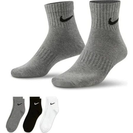 Meias de Desporto Nike Everyday Lightweight Cinzento 3 pares de Nike, Homem - Ref: S64109233, Preço: 13,55 €, Desconto: %