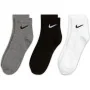 Calcetines Deportivos Nike Everyday Lightweight Gris 3 pares de Nike, Hombre - Ref: S64109233, Precio: 13,55 €, Descuento: %