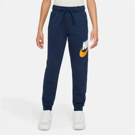 Children's Tracksuit Bottoms Nike Sportswear Club Fleece Blue Dark blue by Nike, Boys - Ref: S64109278, Price: 35,07 €, Disco...