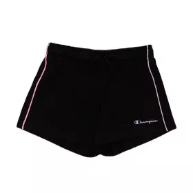 Short de Sport pour Enfants Champion Shorts Noir de Champion, Fille - Réf : S64109296, Prix : 13,00 €, Remise : %