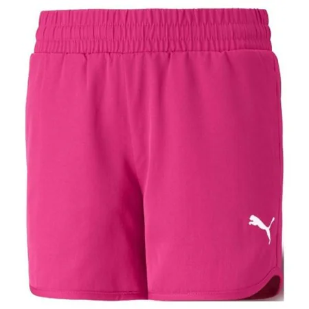 Pantaloncini Sportivi per Bambini Puma Actives Fucsia di Puma, Bambina - Rif: S64109297, Prezzo: 18,36 €, Sconto: %