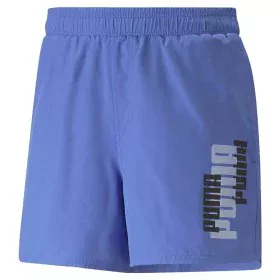 Calções de Desporto para Homem Puma Ess+ Logo Power Azul de Puma, Homem - Ref: S64109324, Preço: 28,41 €, Desconto: %