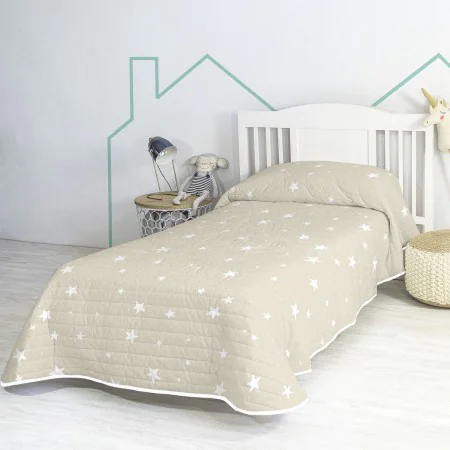 Colcha HappyFriday BASIC KIDS Beige 180 x 260 cm de HappyFriday, Mantas y colchas - Ref: D1611719, Precio: 62,64 €, Descuento: %