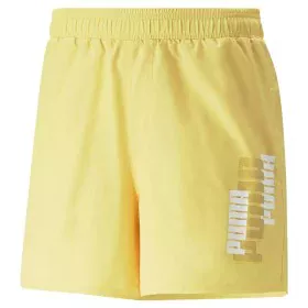 Men's Sports Shorts Puma Ess+ Logo Power Yellow by Puma, Men - Ref: S64109329, Price: 25,03 €, Discount: %