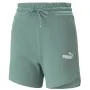 Pantalones Cortos Deportivos para Hombre Puma Ess 5" High Waist Aguamarina Verde de Puma, Hombre - Ref: S64109330, Precio: 22...