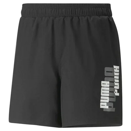 Calções de Desporto para Homem Puma Essentials+ Logo Power Preto de Puma, Homem - Ref: S64109345, Preço: 25,03 €, Desconto: %