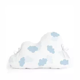 Protector de Cuna HappyFriday Basic Kids Clouds Azul 60 x 40 cm de HappyFriday, Accesorios para camas - Ref: D1611731, Precio...