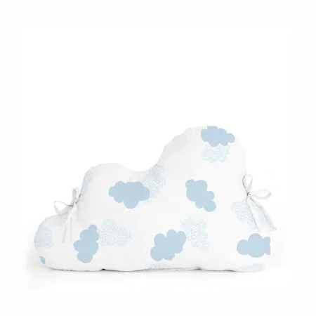 Cot protector HappyFriday Basic Kids Clouds Blue 60 x 40 cm by HappyFriday, Bed accessories - Ref: D1611731, Price: 13,61 €, ...