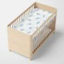 Bettlaken HappyFriday BASIC KIDS Blau 60 x 120 x 14 cm Wolken von HappyFriday, Bettlaken und Kopfkissenbezüge - Ref: D1611741...