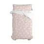 Parure de couette HappyFriday Basic Kids Rose Lit 1 persone 2 Pièces de HappyFriday, Couettes et housses de couette - Réf : D...