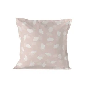 Taie d'oreiller HappyFriday Basic Kids Clouds Rose 80 x 80 cm de HappyFriday, Draps et taies d'oreiller - Réf : D1611764, Pri...