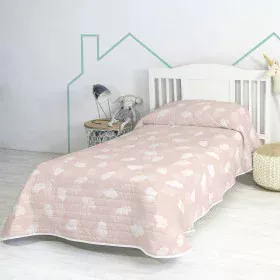 Colcha HappyFriday BASIC KIDS Cor de Rosa 200 x 260 cm de HappyFriday, Cobertores e colchas - Ref: D1611769, Preço: 55,91 €, ...